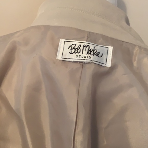 Bob Mackie Lightweight Tan Pants Suit - Picture 9 of 14